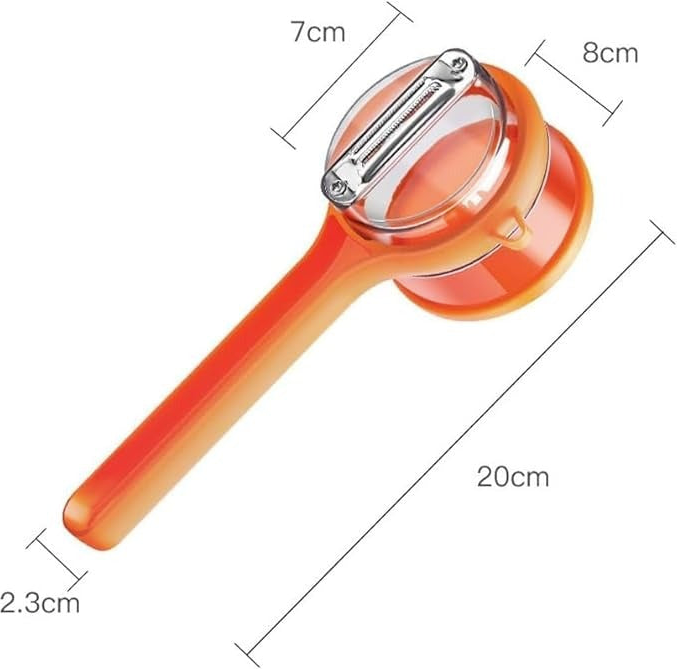 Dual-Edge Peeler with Built-In Storage