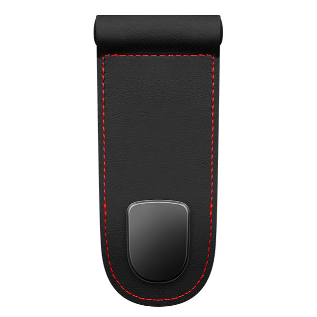Premium Leather Glove Box Hook with Leather Hooks: No Destructive Installation