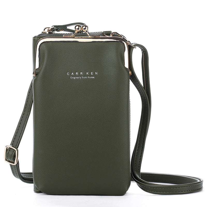 Women Phone Bag Solid Crossbody Bag