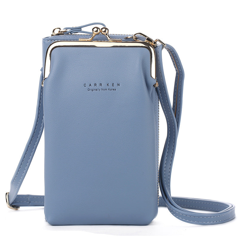 Women Phone Bag Solid Crossbody Bag