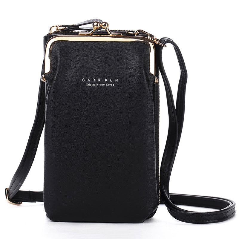 Women Phone Bag Solid Crossbody Bag