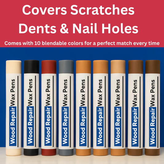 Stylos à cire pour réparer le bois
