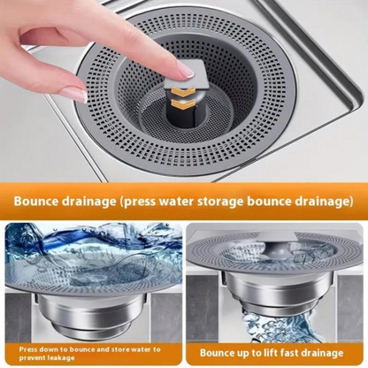 All-in-One Sink Drain Strainer
