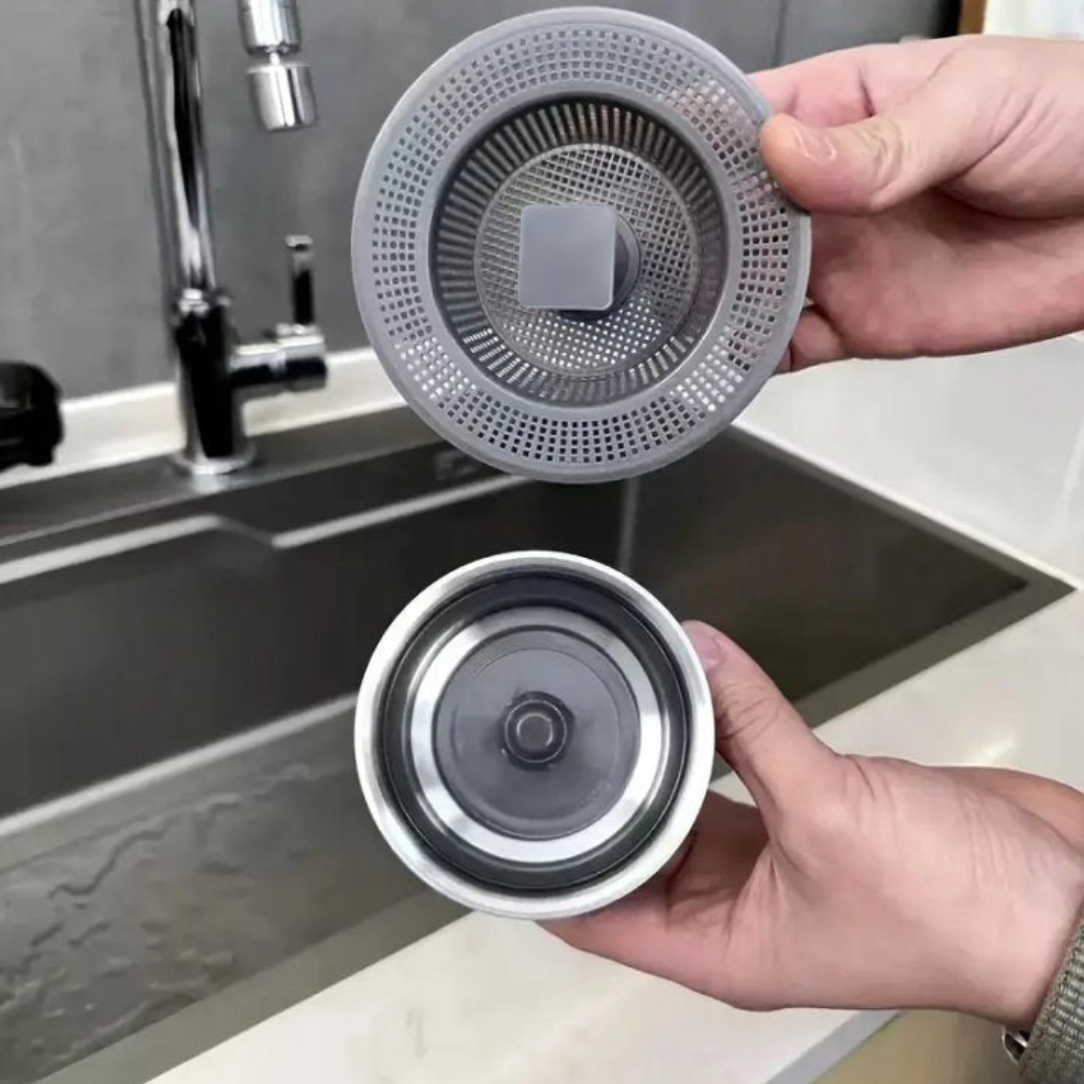 All-in-One Sink Drain Strainer
