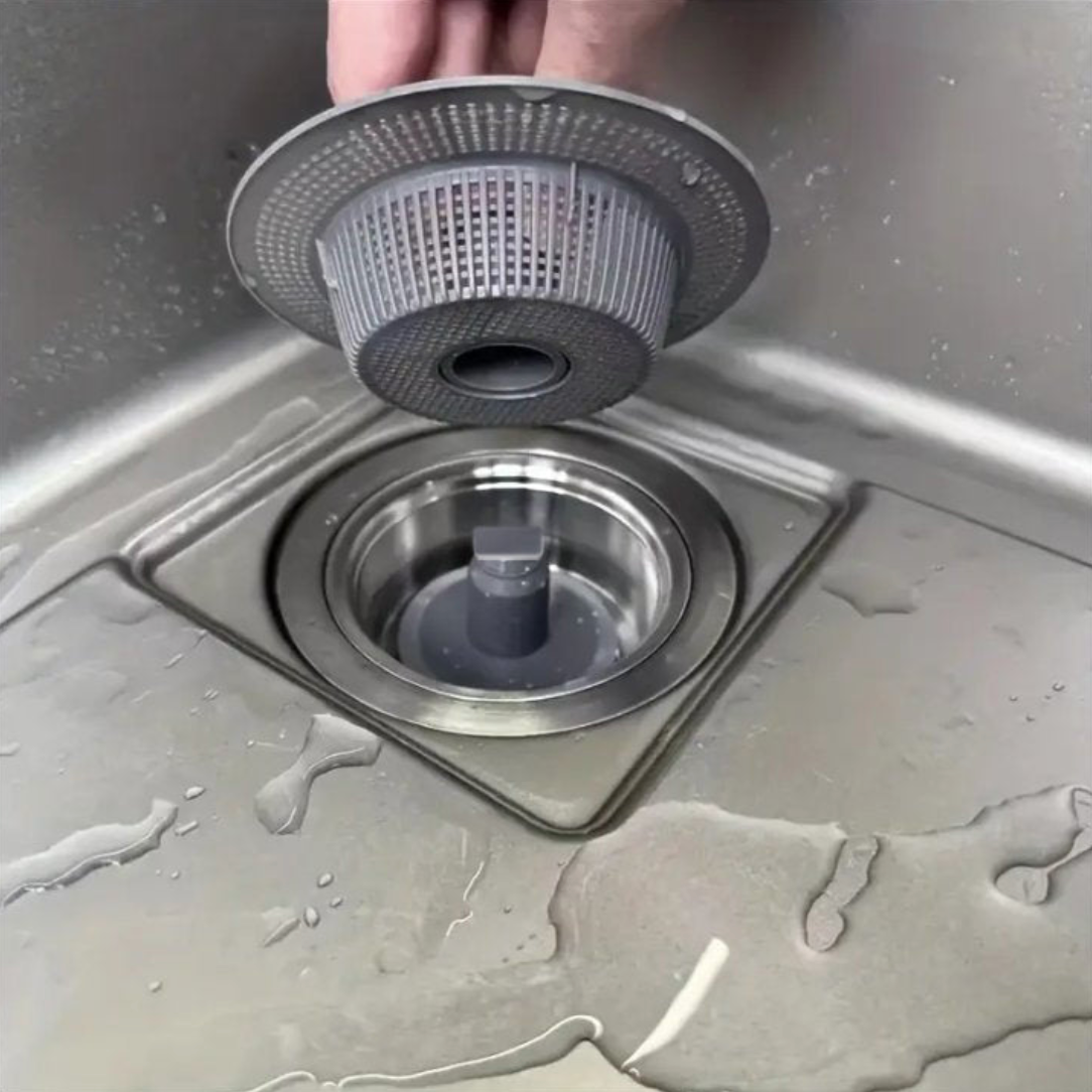All-in-One Sink Drain Strainer