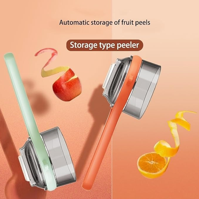 Dual-Edge Peeler with Built-In Storage