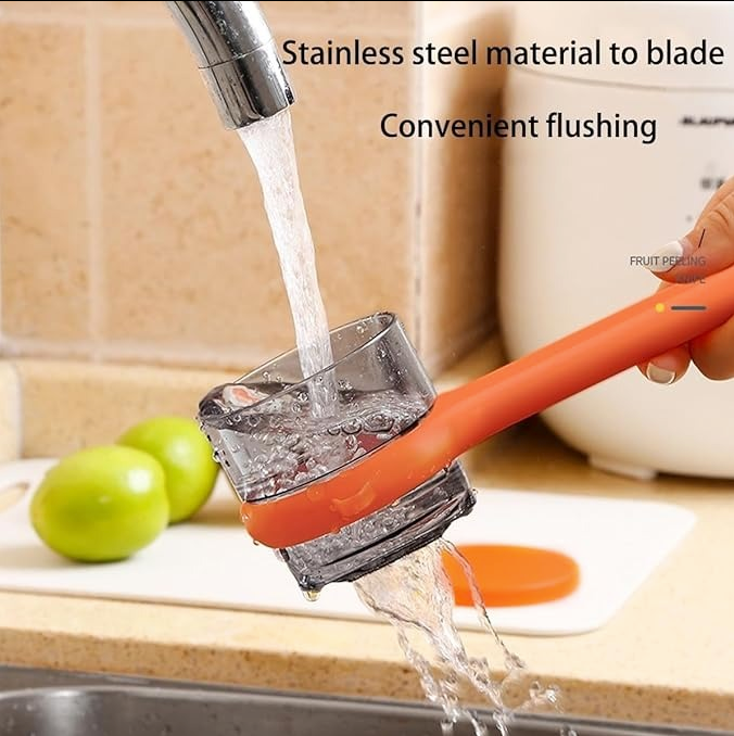 Dual-Edge Peeler with Built-In Storage