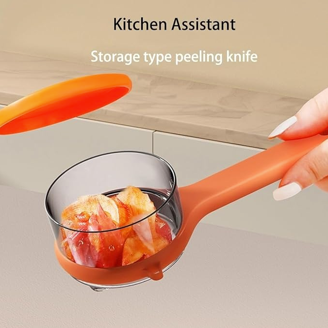 Dual-Edge Peeler with Built-In Storage