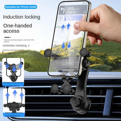 Rotatable Car Phone Holder