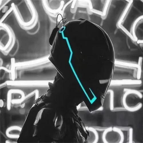 Bandes réfléchissantes à LED pour moto