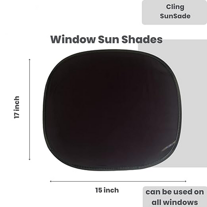 2025 UPGRADED Electrostatic Film Foldable Window Shades for Car (2PCS Set)
