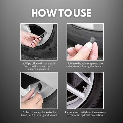 Tire Valve Stem Caps (4PCS)