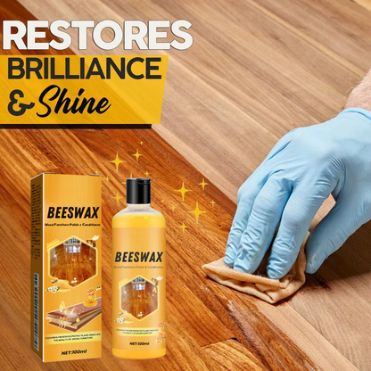 Cire d'abeille pour bois et conditionneur