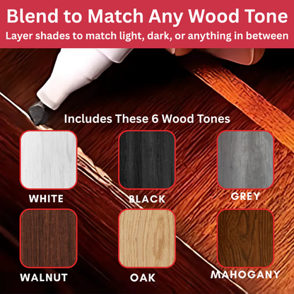 Stylos à cire pour réparer le bois