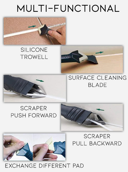 3 in 1 Silicone Caulking Tools (Set of 7)