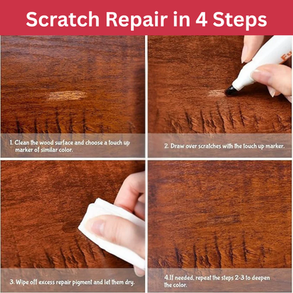 Stylos à cire pour réparer le bois