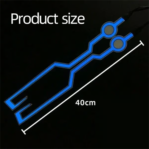 Bandes réfléchissantes à LED pour moto