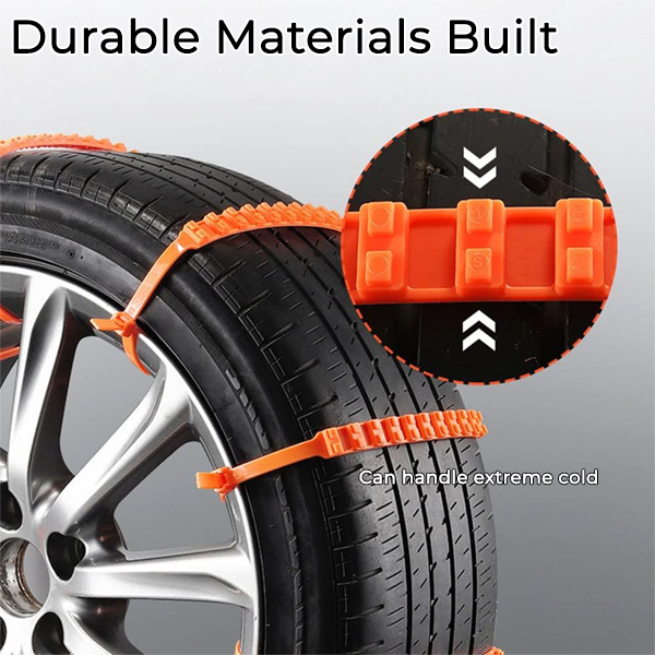 Anti-Slip Snow Chains Car Winter Tires Wheels Chain