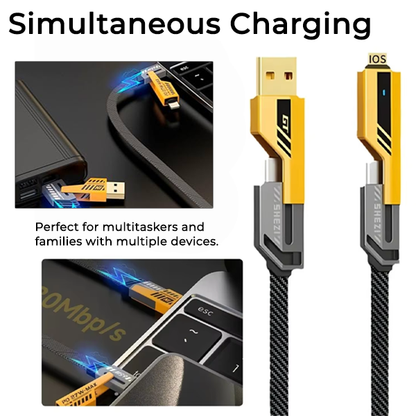 4 in 1 Fast Charging Cable
