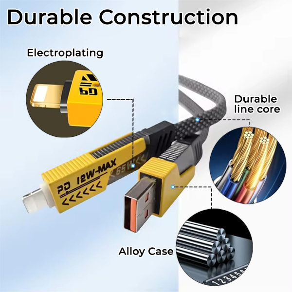 Câble de recharge rapide 4 en 1
