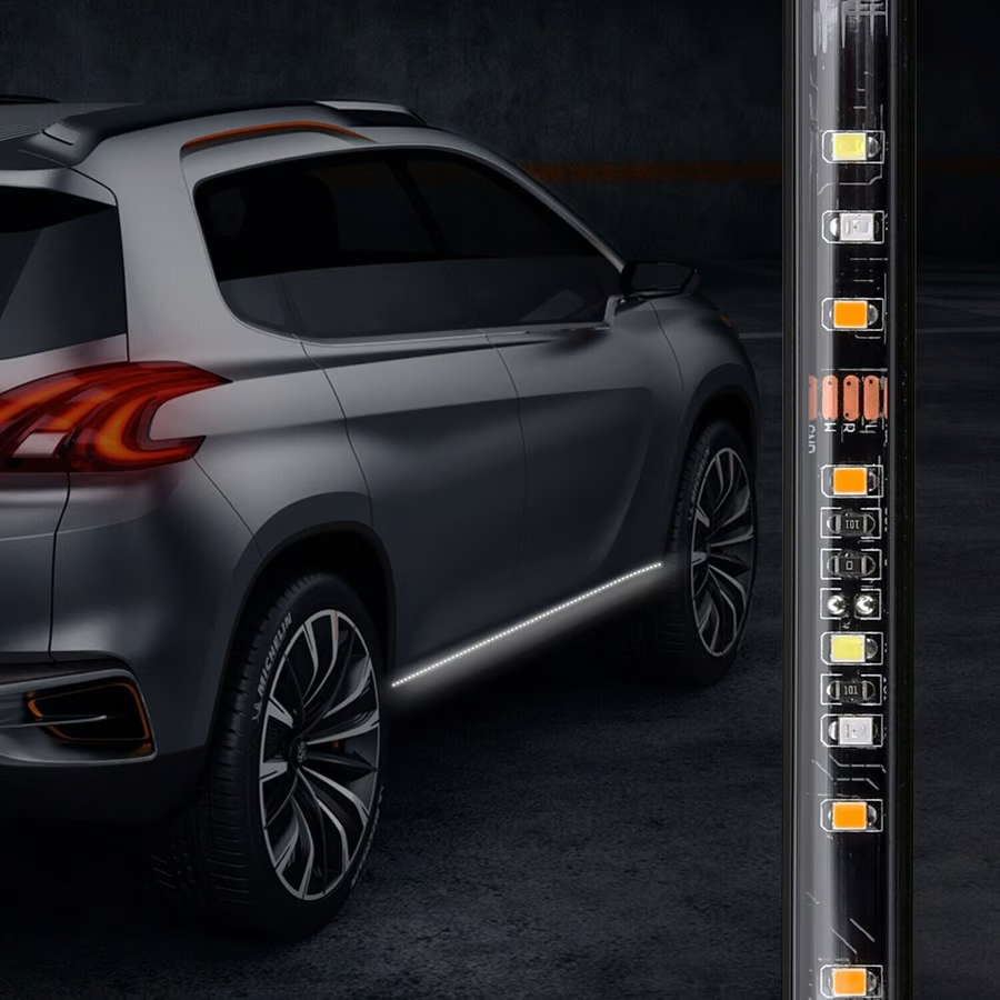 Led Tailgate Lights- Turn Signals And Driving And Reversing Lights