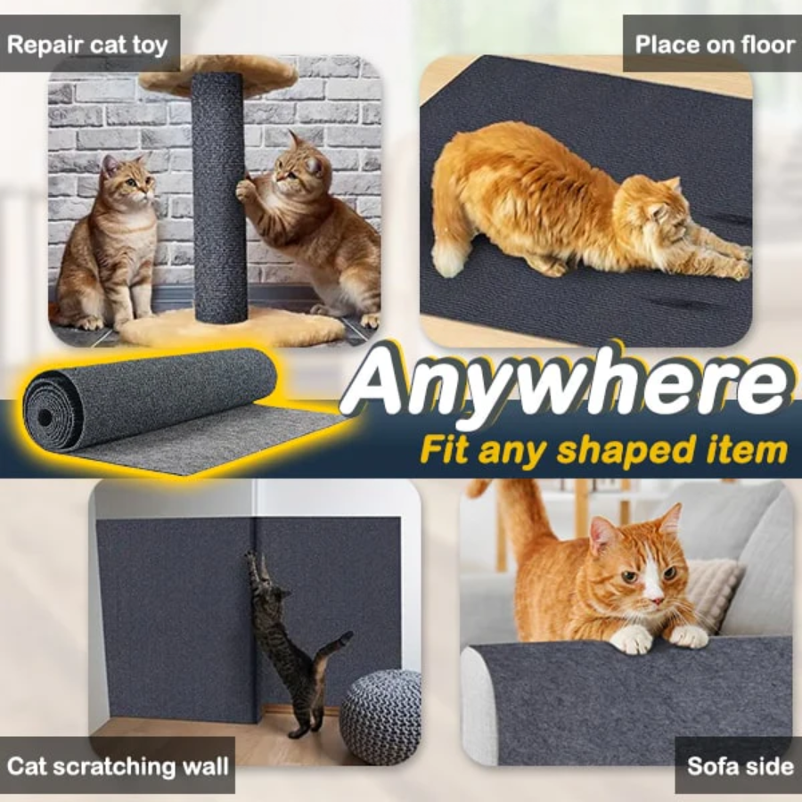 Free-cut Self-adhesive Cat Scratching Pad