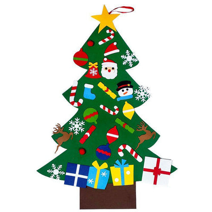 Sapin de Noël en feutre à faire soi-même