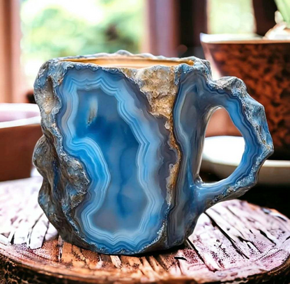(🌲Early Christmas Sale ) ✨️2024 New Mineral Crystal Coffee Mugs☕