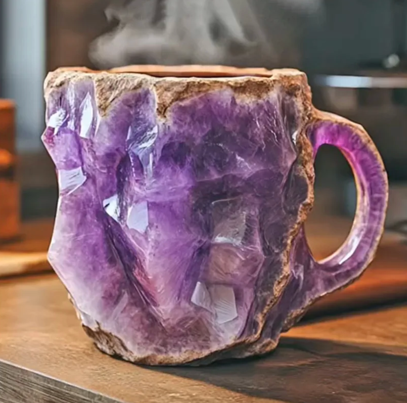(🌲Early Christmas Sale ) ✨️2024 New Mineral Crystal Coffee Mugs☕