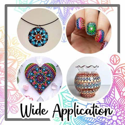 DIY Mandala Dotting Tools Kit choochoochoco 