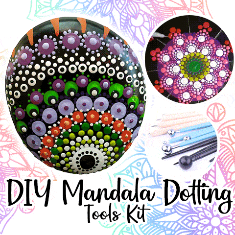 DIY Mandala Dotting Tools Kit choochoochoco 