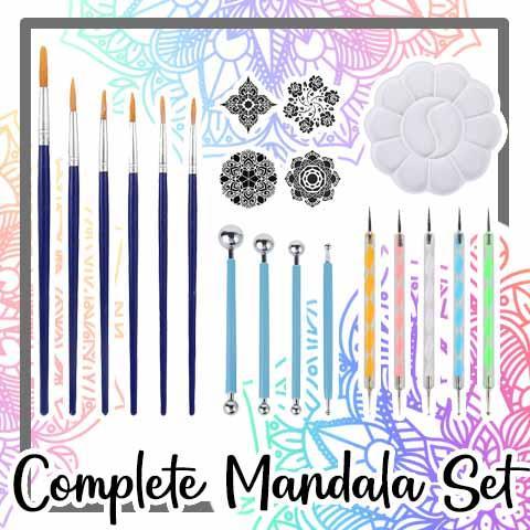 DIY Mandala Dotting Tools Kit choochoochoco 