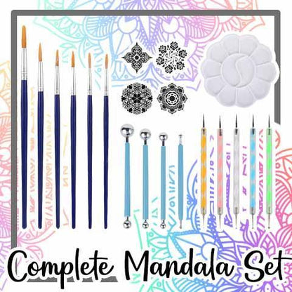 DIY Mandala Dotting Tools Kit choochoochoco 