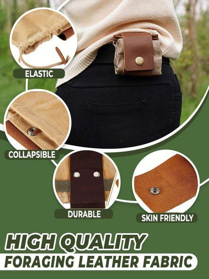Leather Waxed Canvas Pouch outdoorpinata 