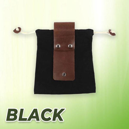 Leather Waxed Canvas Pouch outdoorpinata 