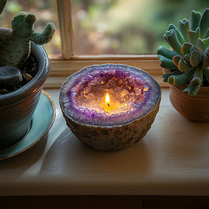 🟩 Last Day: 47%OFF the 2025 New Aura Crystal Candle!