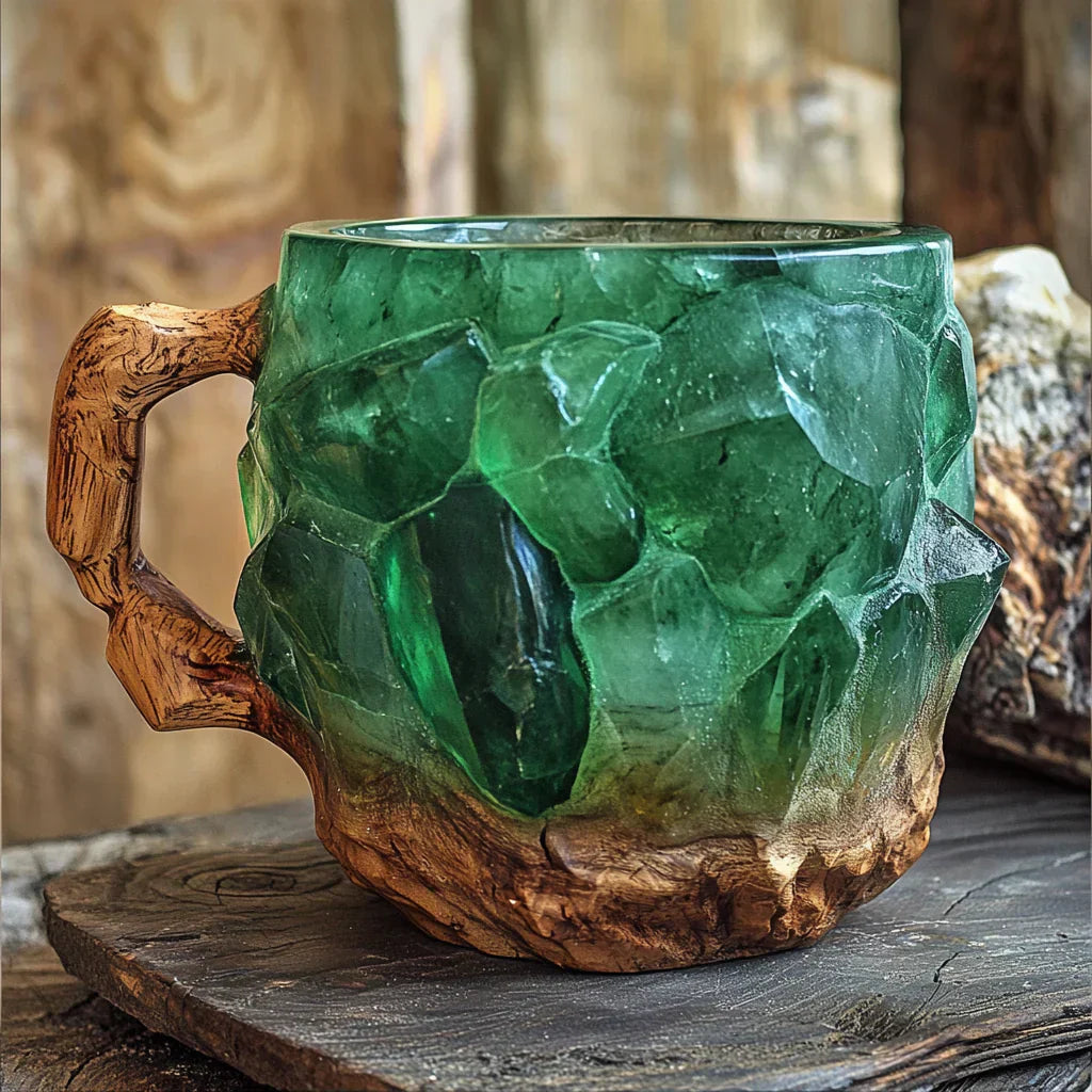 🪐Last Day: 45% OFF🪐 2025 New Mineral Crystal Coffee Mugs