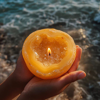 🟩 Last Day: 47%OFF the 2025 New Aura Crystal Candle!