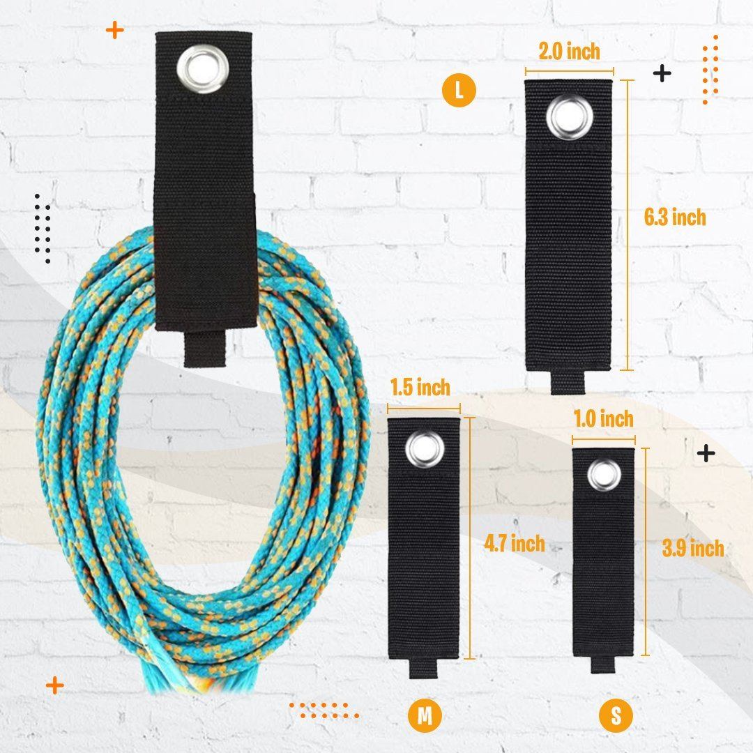 Nylon Storage Velcro Strap choochoochoco Medium 