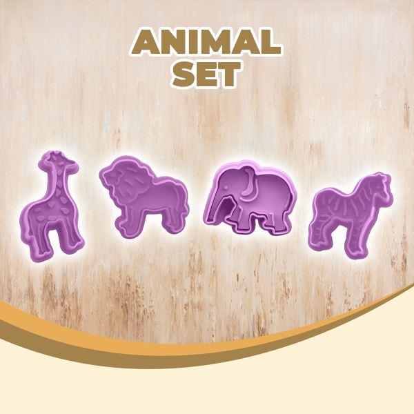 Stamp Biscuit Mold outdoorpinata Animal Set 