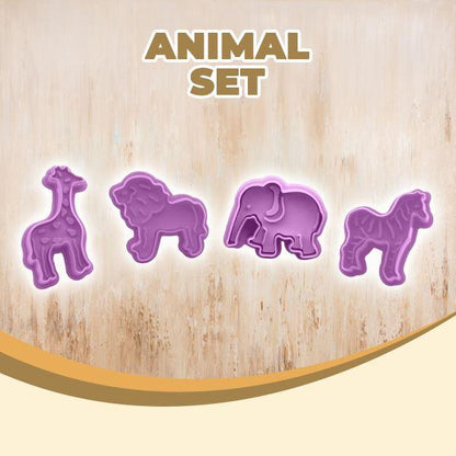 Stamp Biscuit Mold outdoorpinata Animal Set 