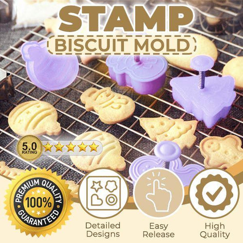 Stamp Biscuit Mold outdoorpinata Christmas Set 